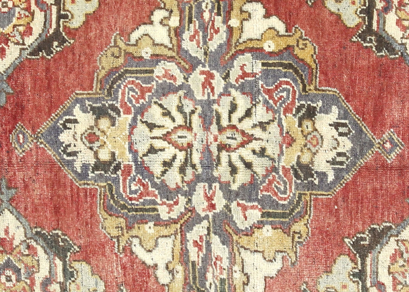 Vintage Turkish Oushak Rug - 4'8" x 11'6" - 054507