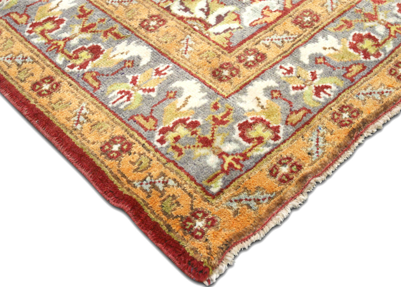 Vintage Turkish Oushak Rug - 5' x 11' - 054517