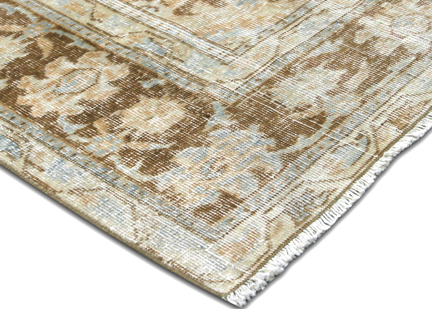 Vintage Turkish Oushak Rug - 4'11" x 12'10" - 054540
