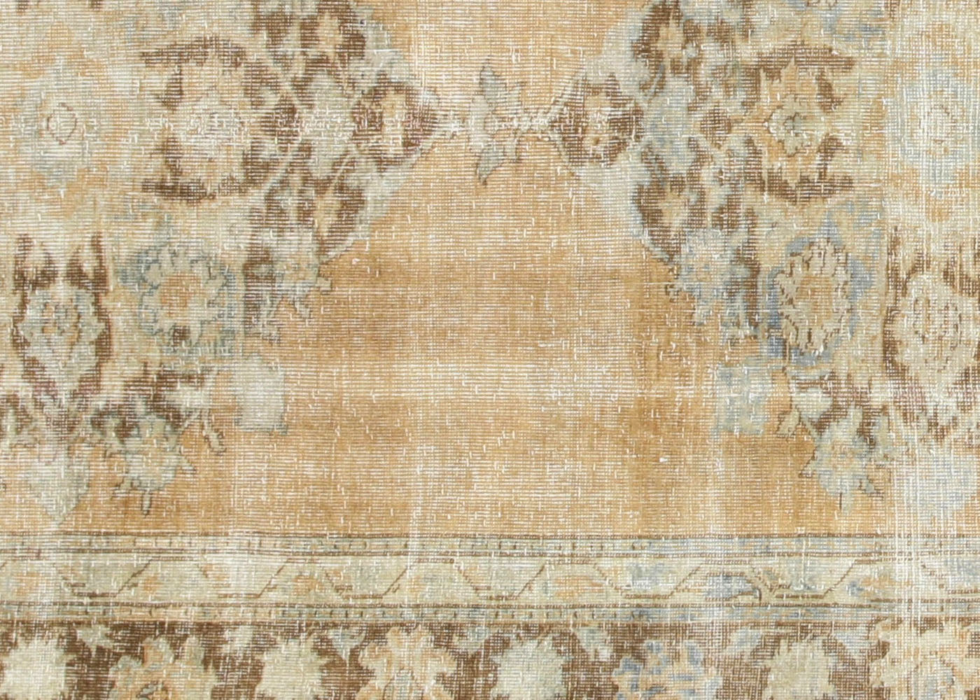 Vintage Turkish Oushak Rug - 4'11" x 12'10" - 054540