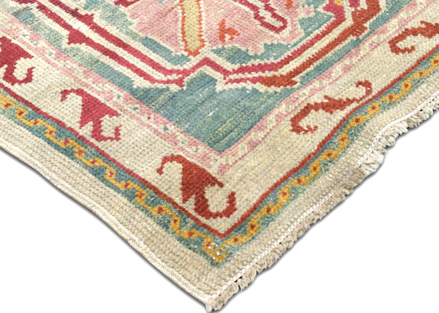 Antique Turkish Oushak Rug - 10'10" x 15'6" - 054675