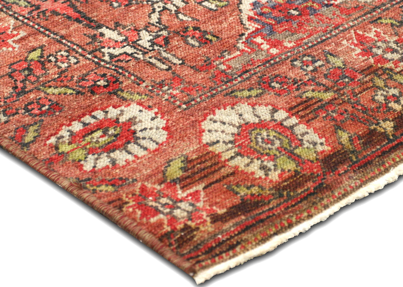 Vintage Turkish Oushak Rug - 4'9" x 9'3" - 055497