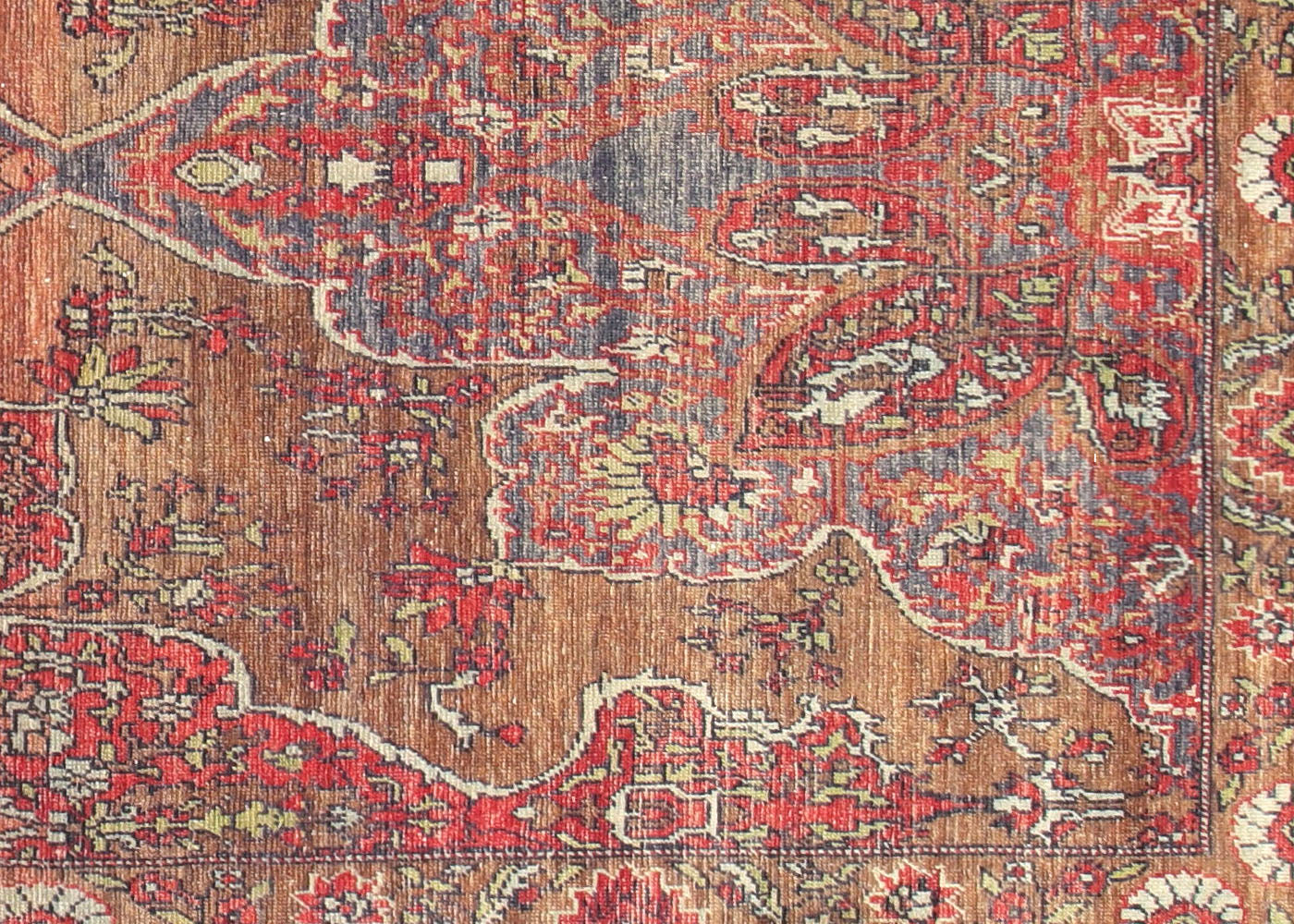 Vintage Turkish Oushak Rug - 4'9" x 9'3" - 055497