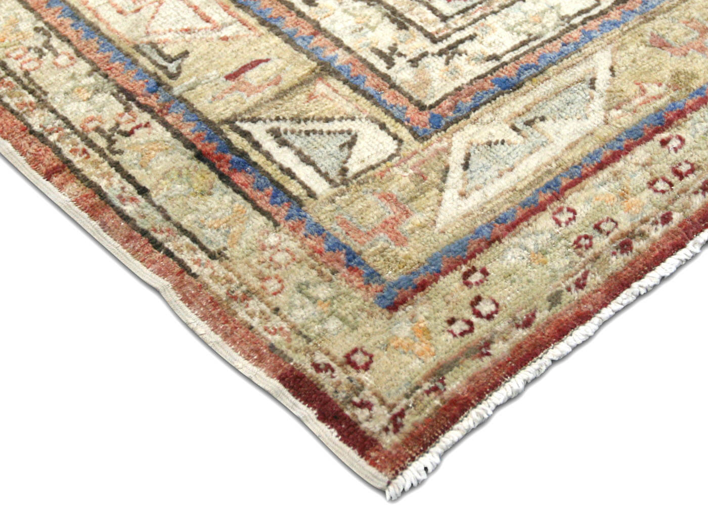Vintage Turkish Oushak Rug - 4' x 5'2" - 063091