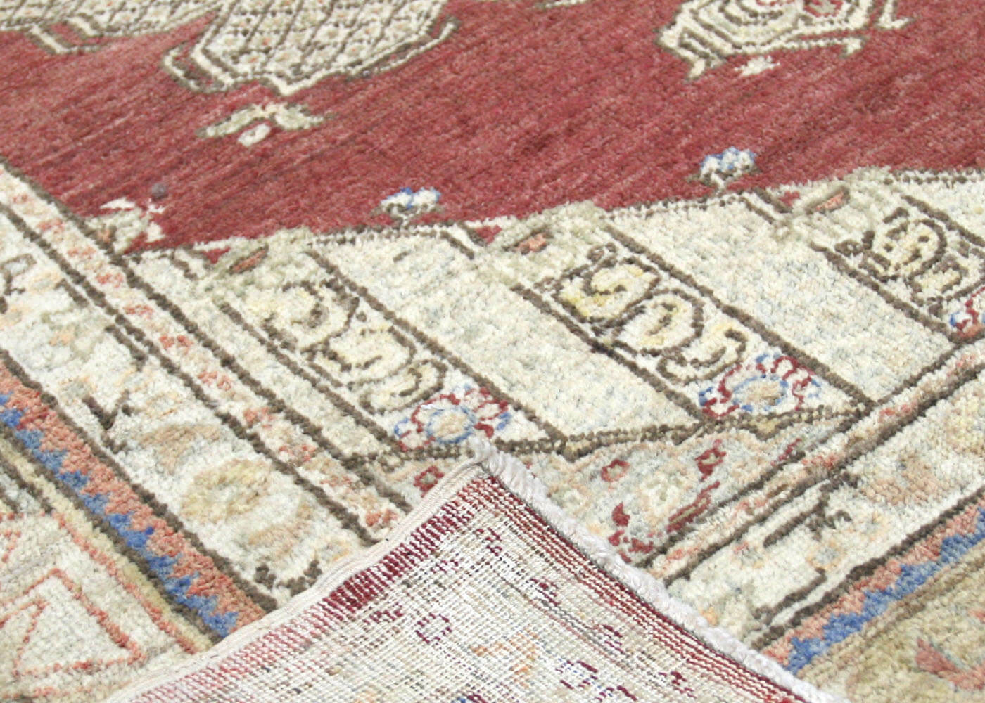 Vintage Turkish Oushak Rug - 4' x 5'2" - 063091