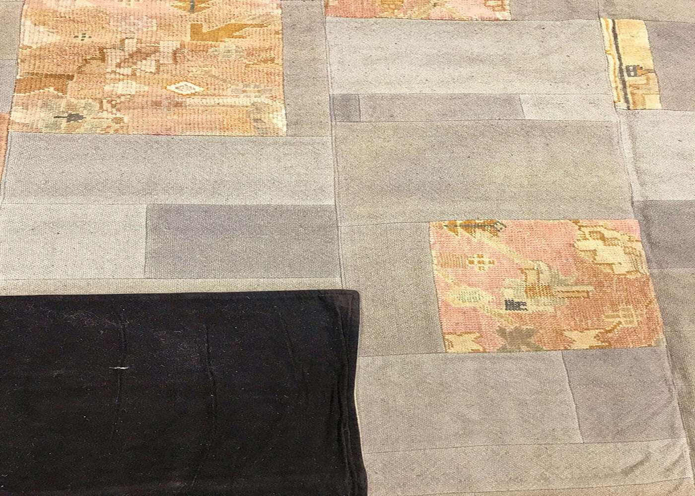 Vintage Turkish Patchwork Kilim - 7'10" x 9' - 063101