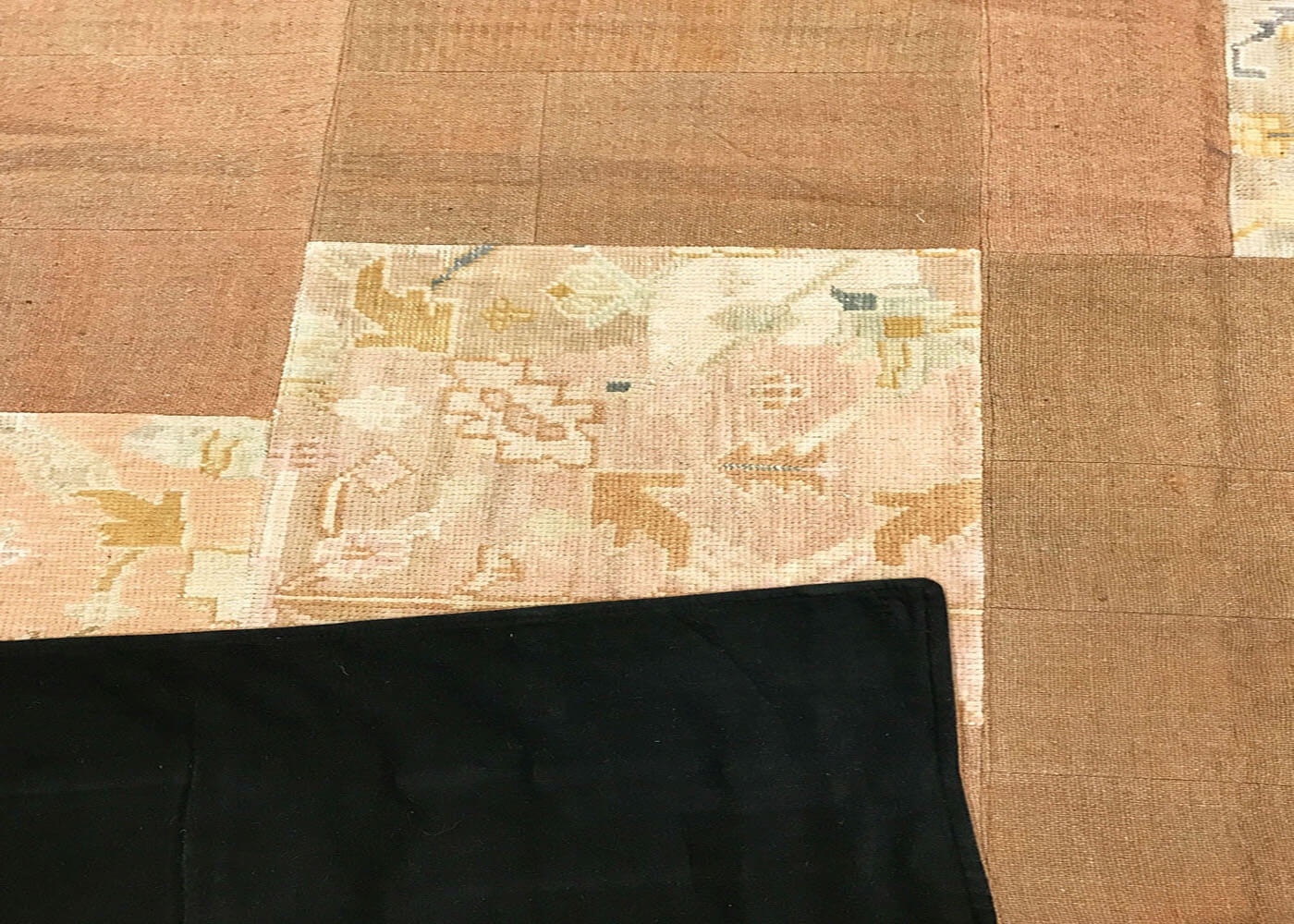 Vintage Turkish Patchwork Kilim - 9'4" x 11'9" - 063104