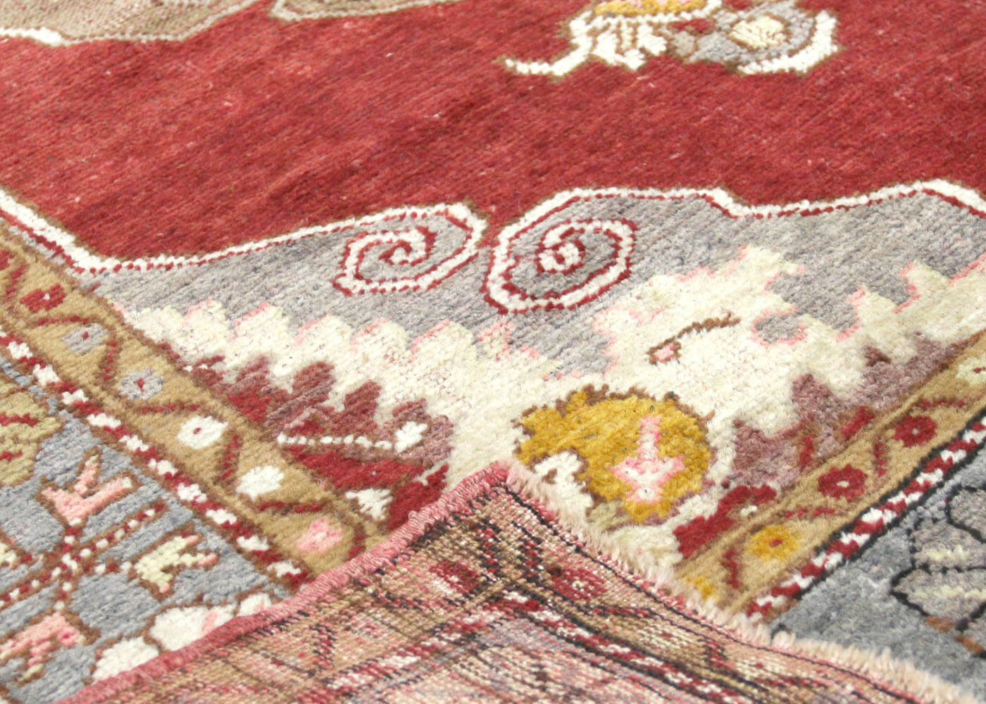 Vintage Turkish Oushak Runner - 3'5" x 11'2" - 063188