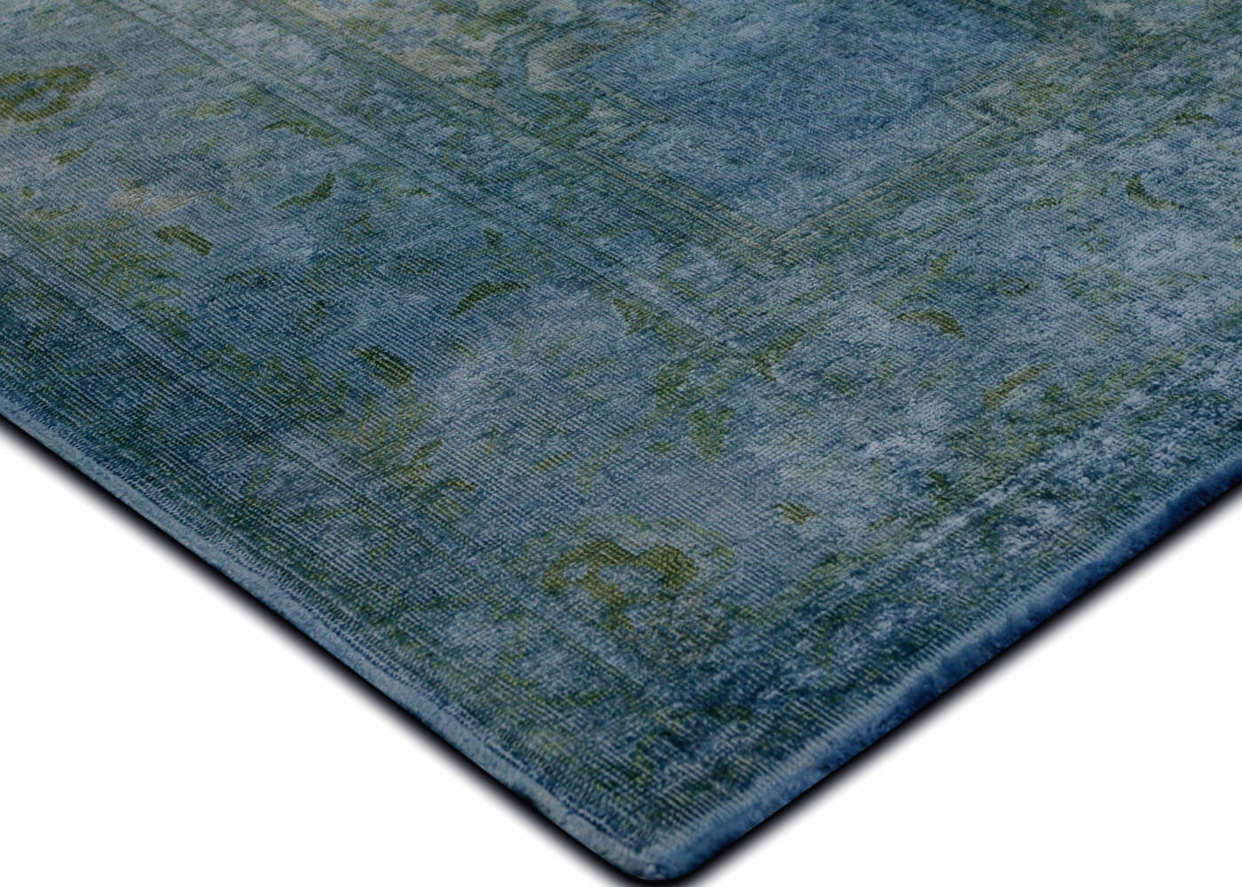 Vintage Turkish OverDyed Rug - 6'6" x 9'8" - 063251