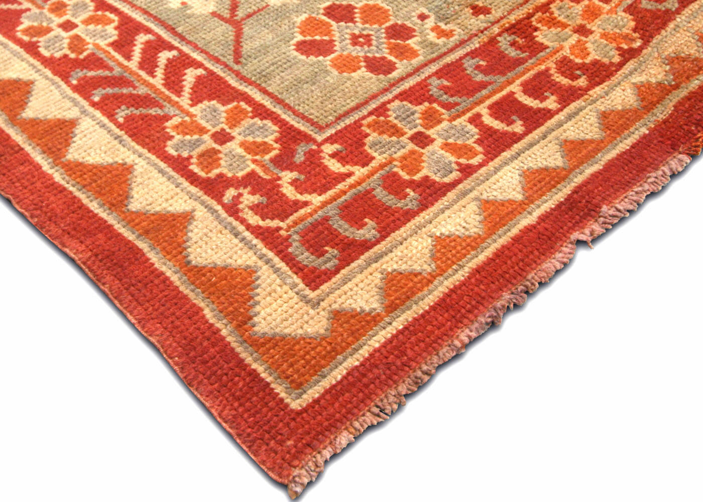 Antique Turkish Oushak Rug - 16'10" x 19'6" - 063308