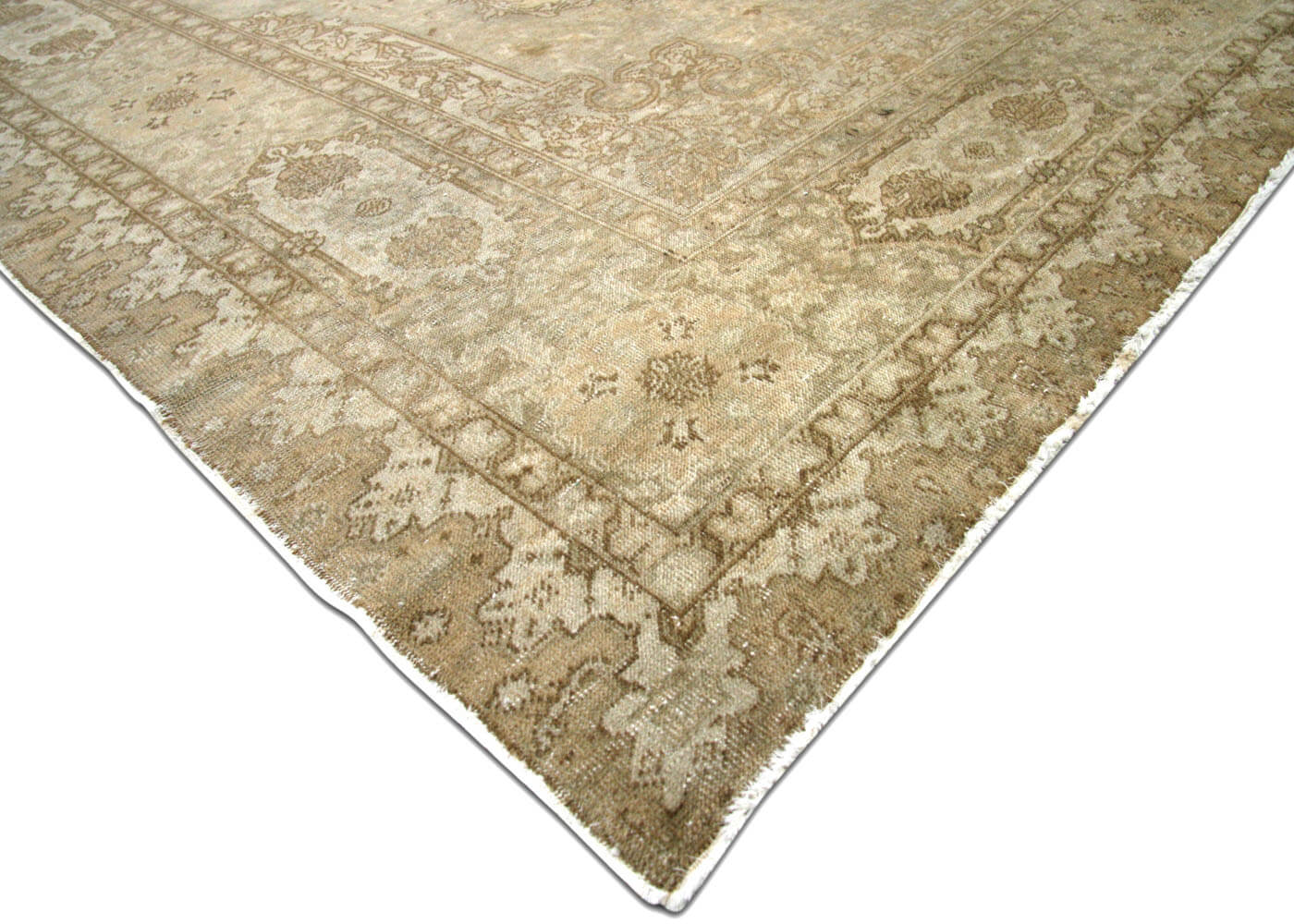 Vintage Turkish Oushak Rug - 9' x 13'5" - 063386
