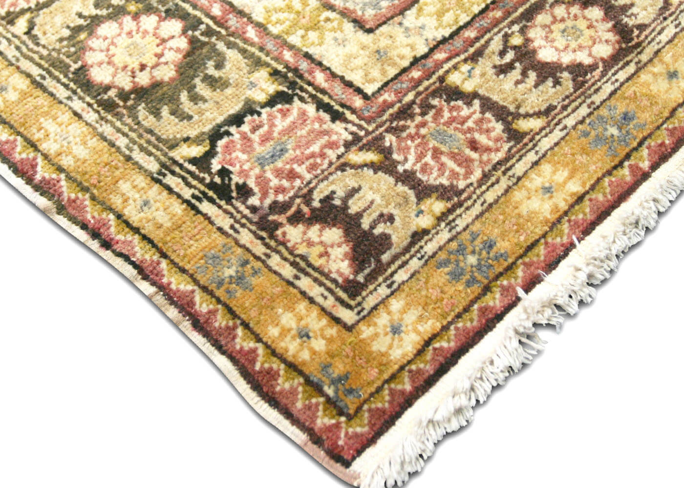 Vintage Turkish Oushak Rug - 4'2" x 6'8" - 063538