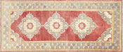 Vintage Turkish Oushak Rug - 4'6" x 11'