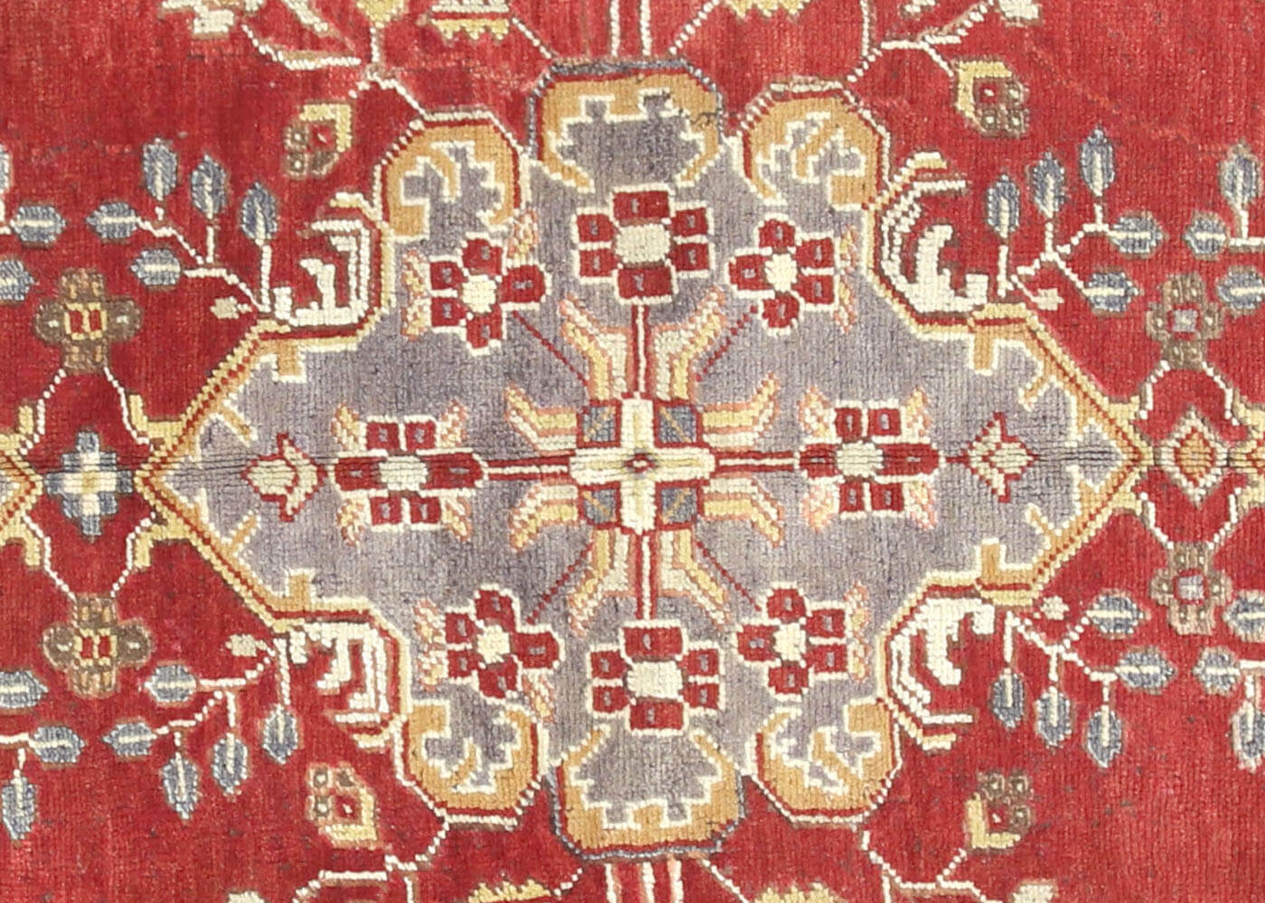 Vintage Turkish Oushak Rug - 4'8" x 11'7" - 063736