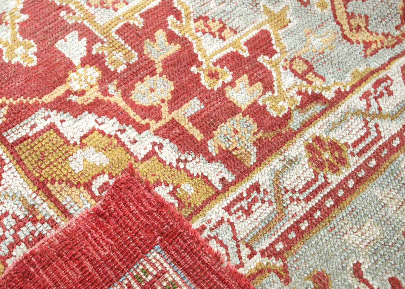 Antique Turkish Oushak Rug - 13'4" x 15' - 063999