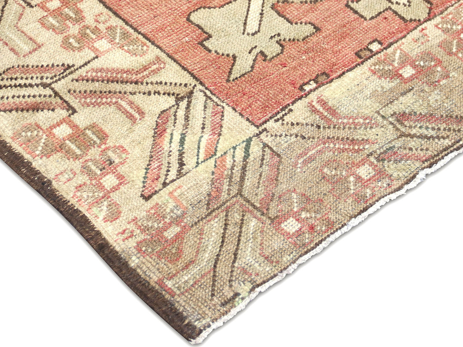 Vintage Turkish Oushak Rug - 5'8" x 8'7"