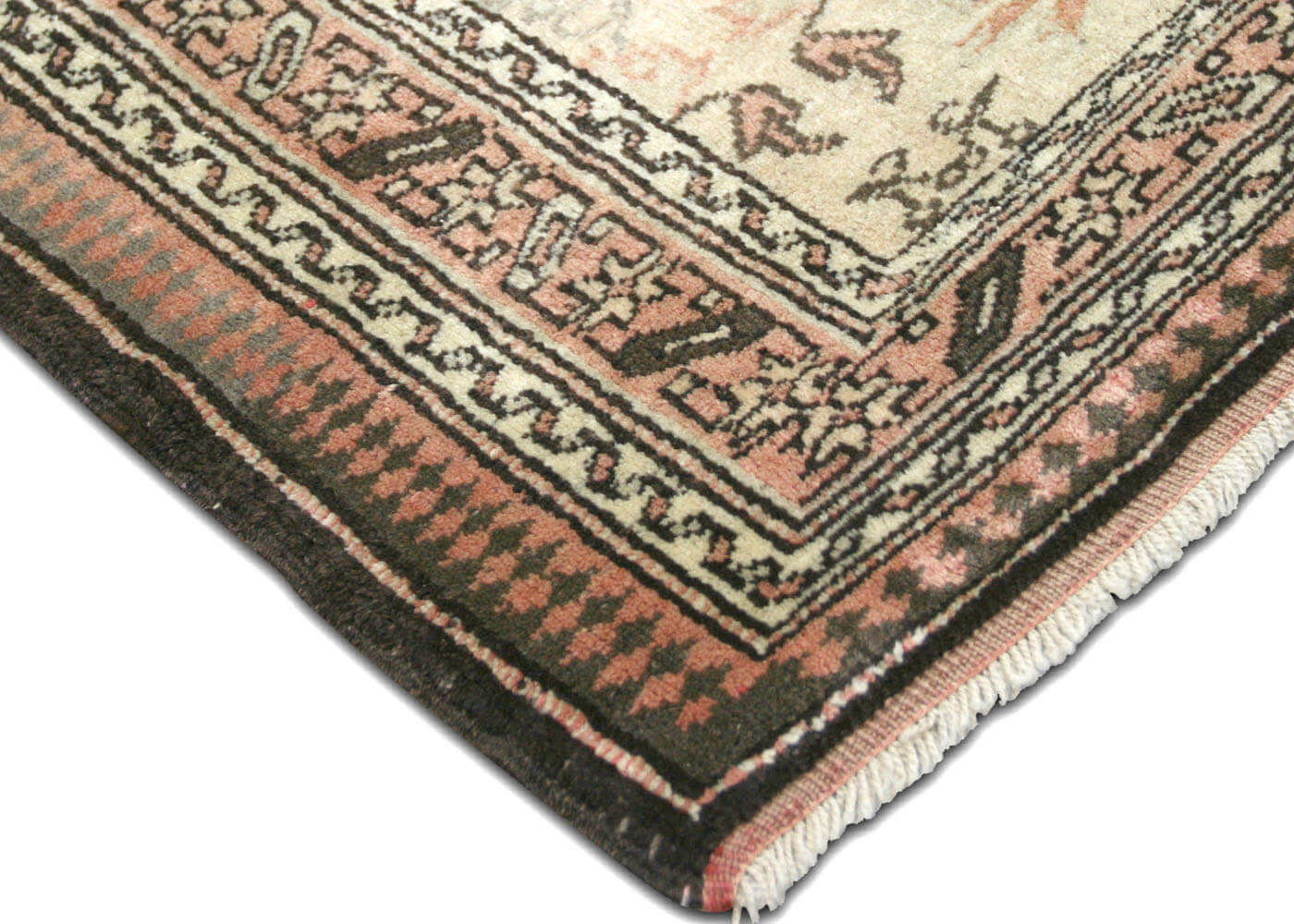Vintage Turkish Oushak Rug - 4' x 5'5" - 064010
