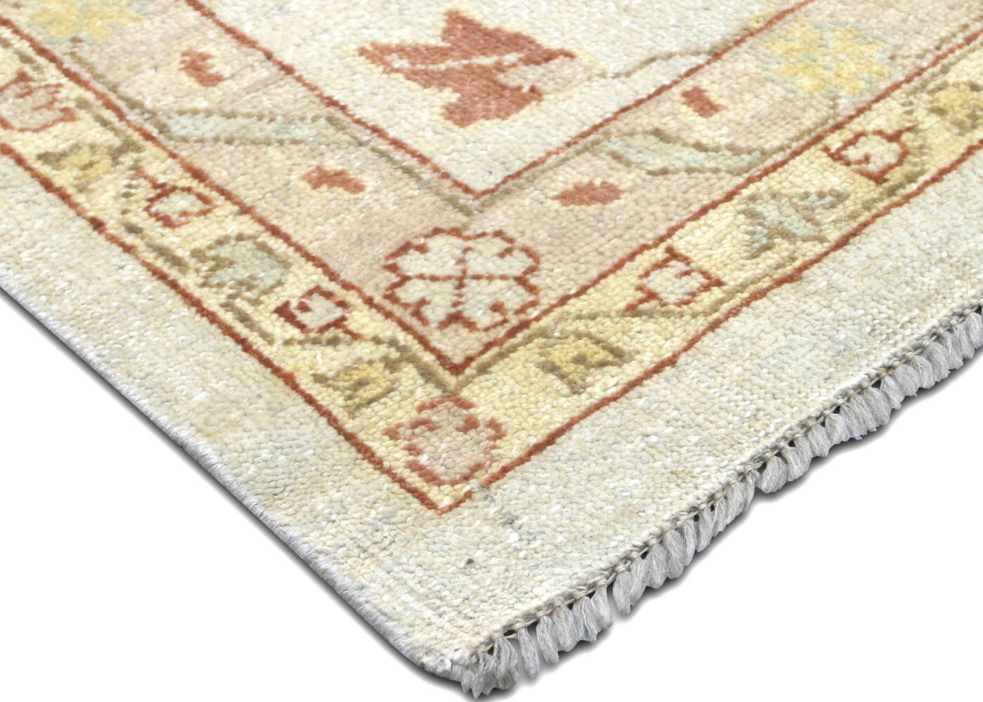 Vintage Turkish Oushak Rug - 13'10" x 21'10" - 074139
