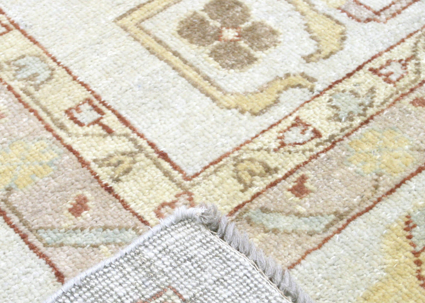 Vintage Turkish Oushak Rug - 13'10" x 21'10" - 074139
