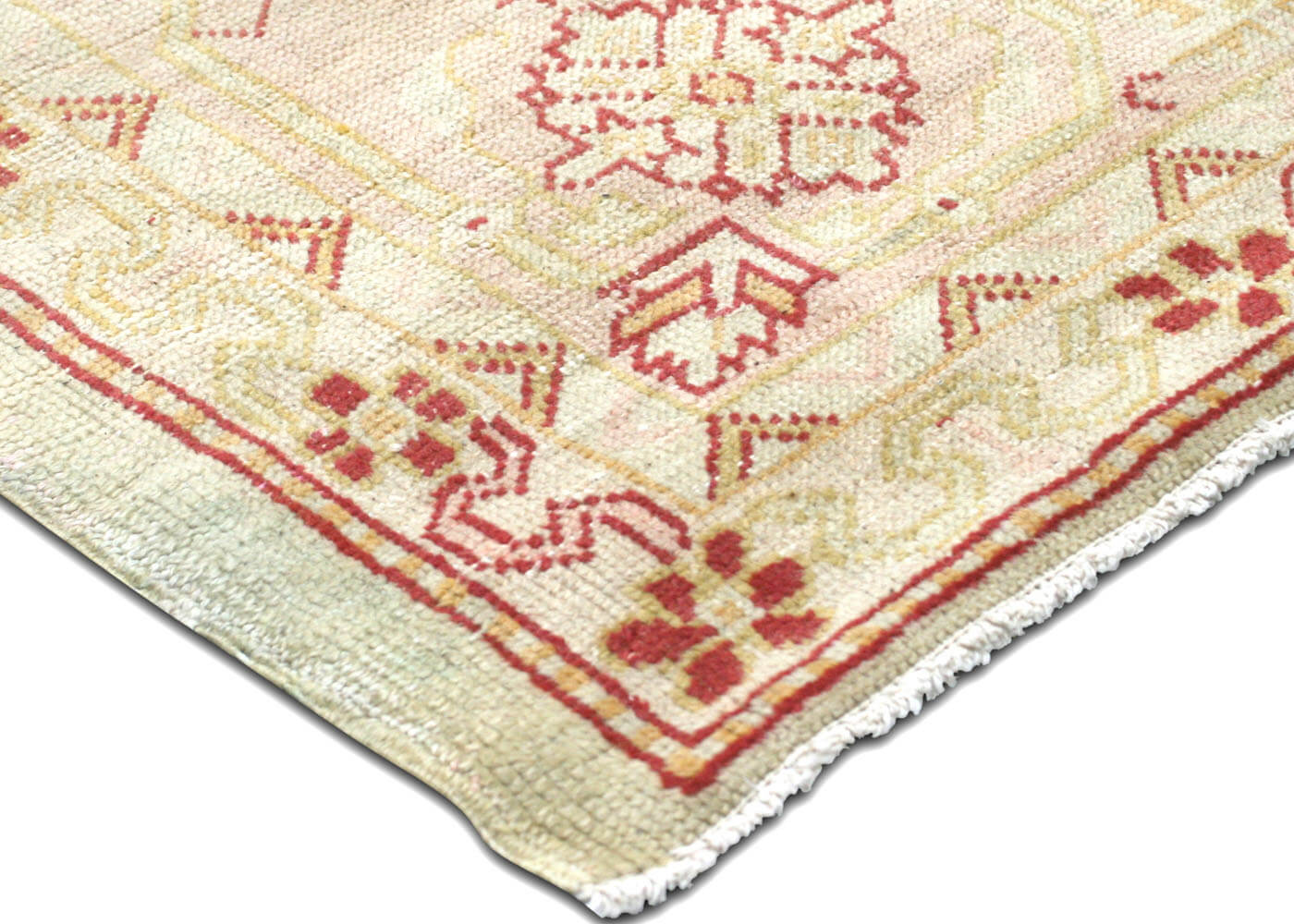 Vintage Turkish Oushak Rug - 10'9" x 14'9" - 074161