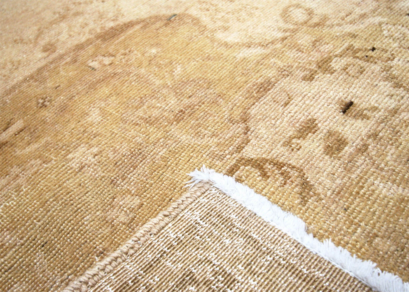 Vintage Turkish Oushak Rug - 6'7" x 8'4" - 074376