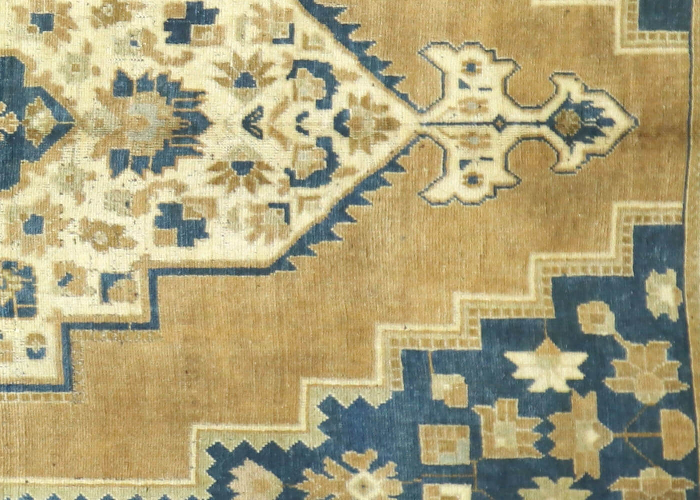 Vintage Turkish Oushak Rug - 6'4" x 11'9" - 074552