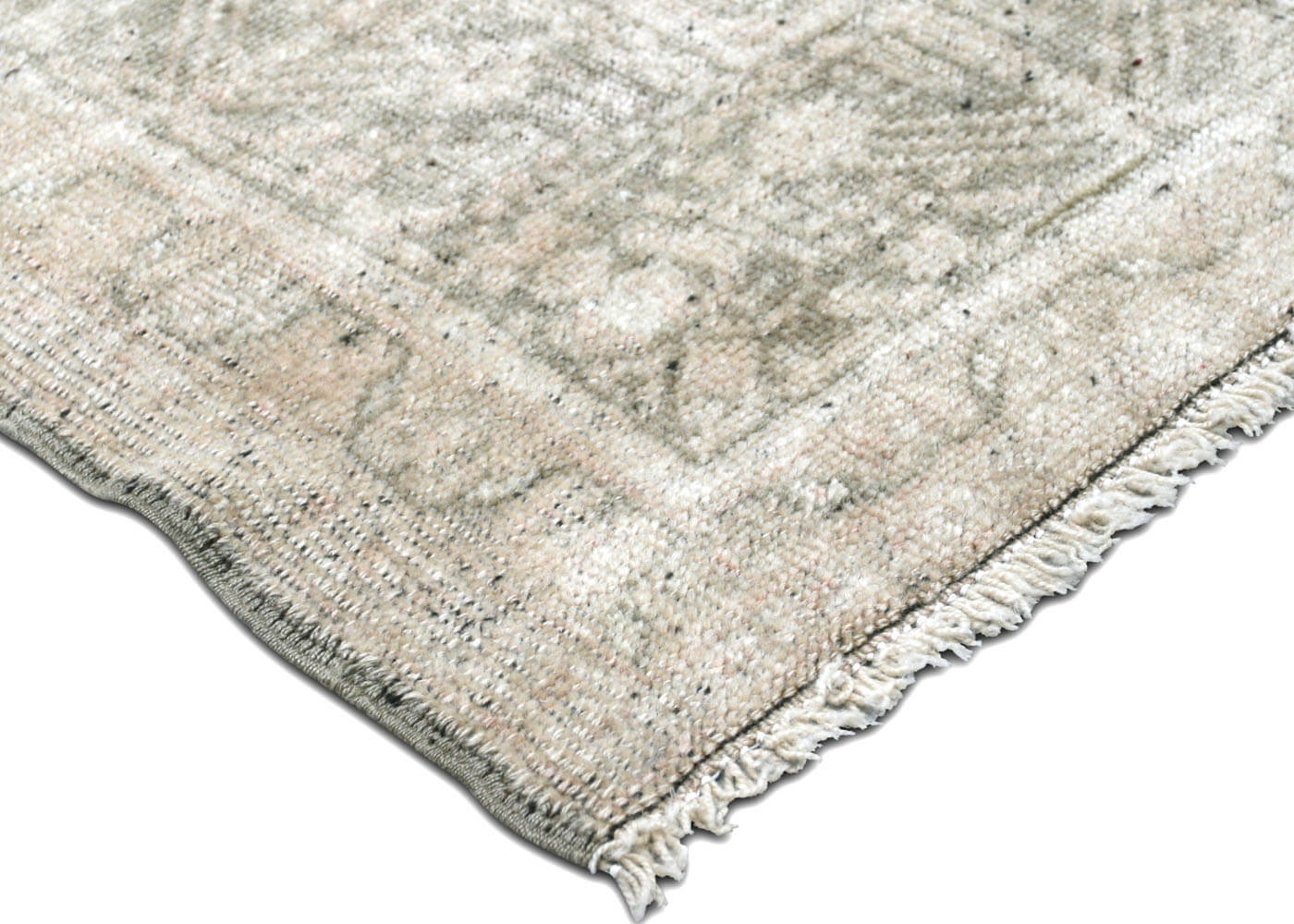 Vintage Turkish Oushak Rug - 6'3" x 10'2" - 074567