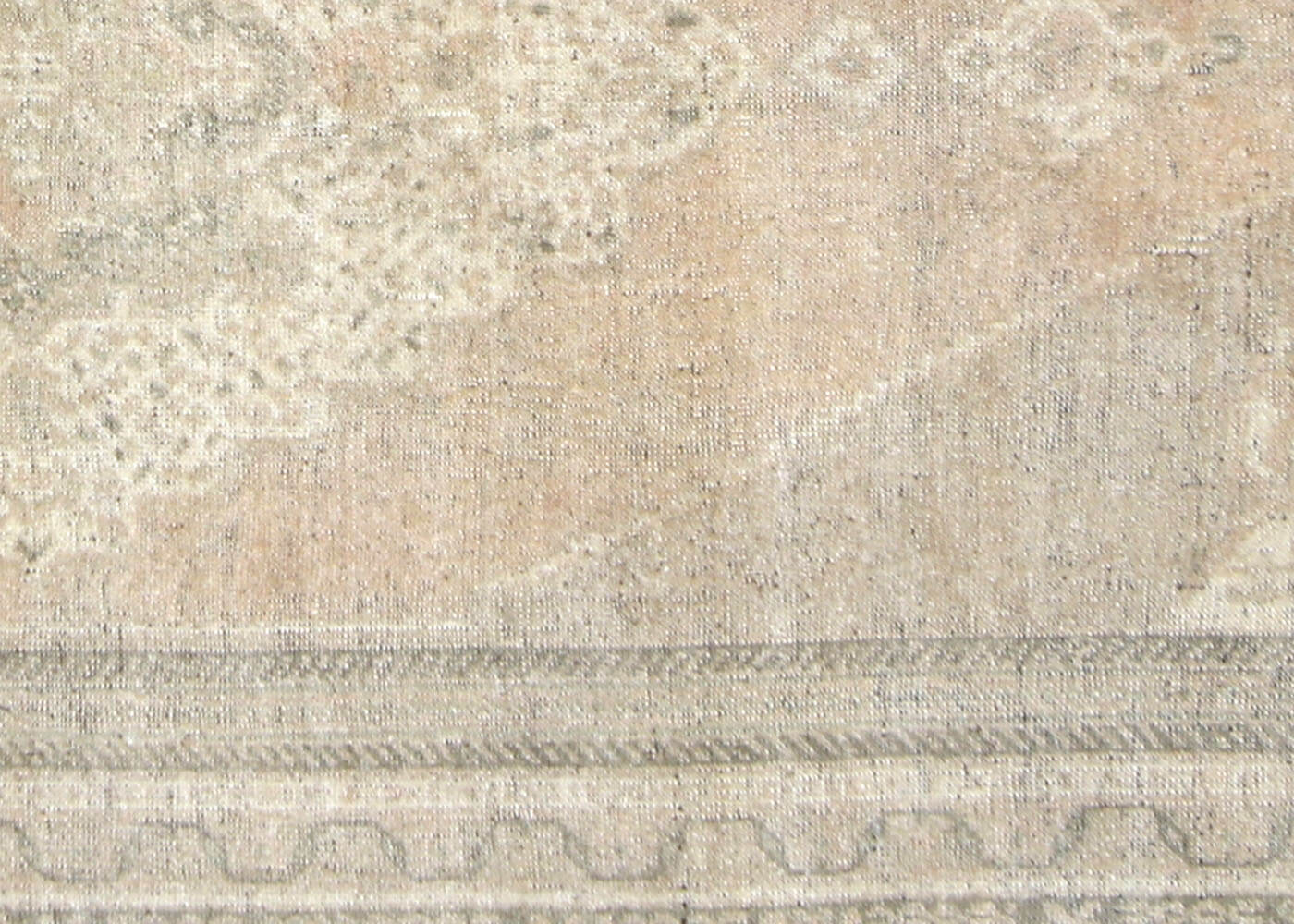 Vintage Turkish Oushak Rug - 6'3" x 10'2" - 074567