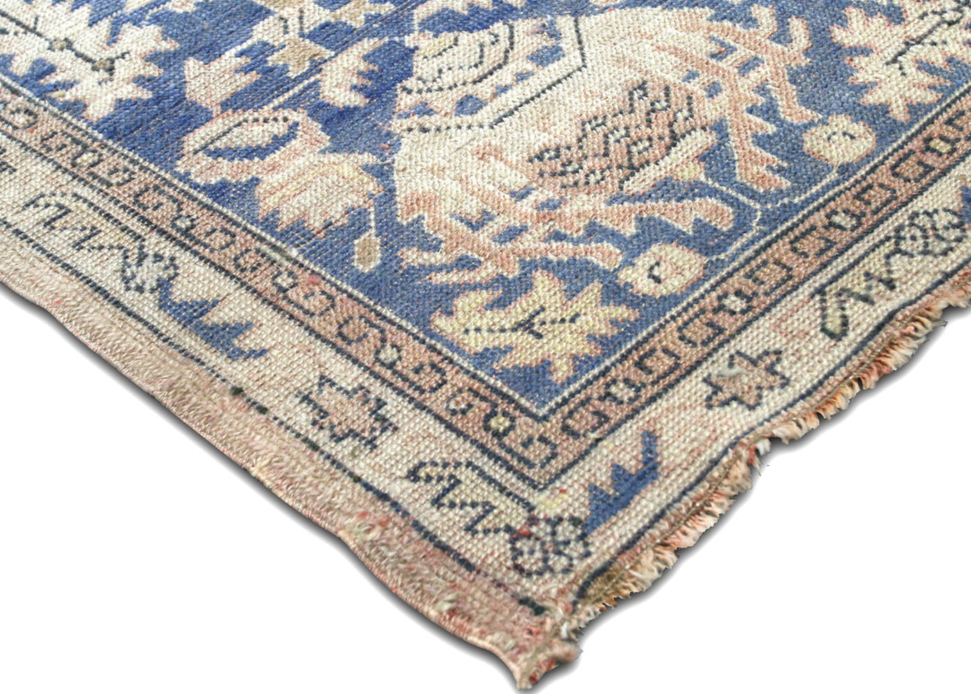 Vintage Turkish Oushak Rug - 11'1" x 14' - 074620