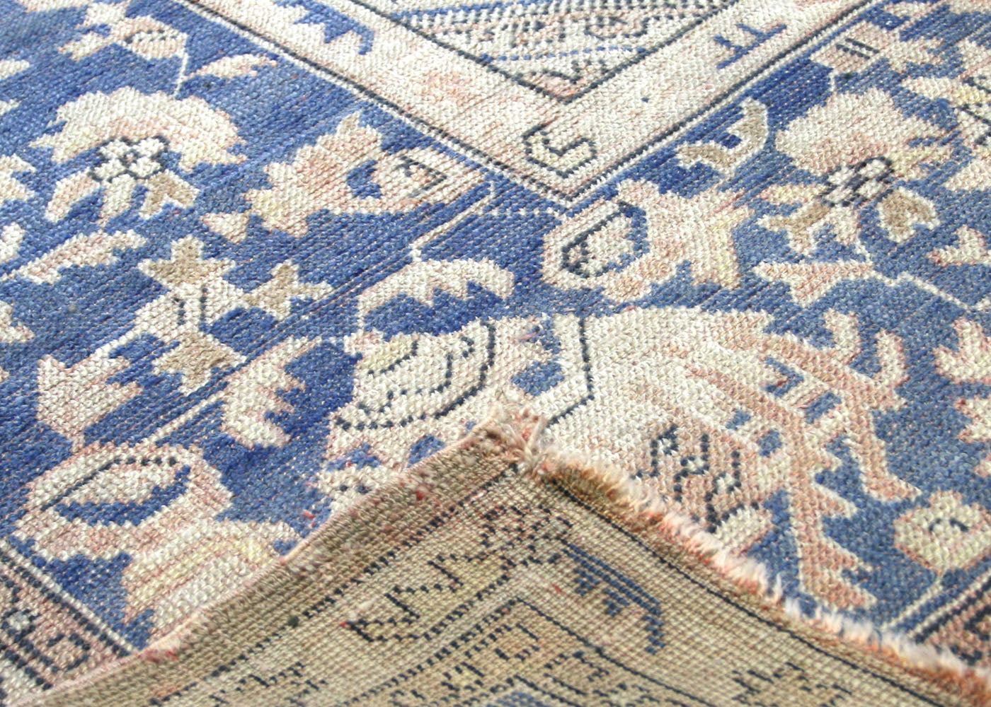 Vintage Turkish Oushak Rug - 11'1" x 14' - 074620