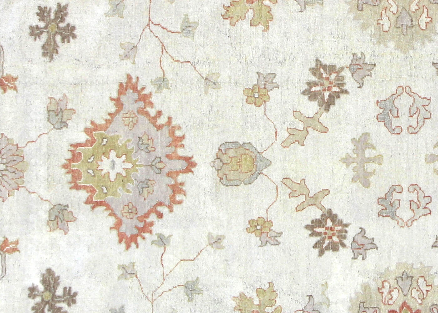 Vintage Turkish Oushak Rug - 12' x 17'7" - 074624