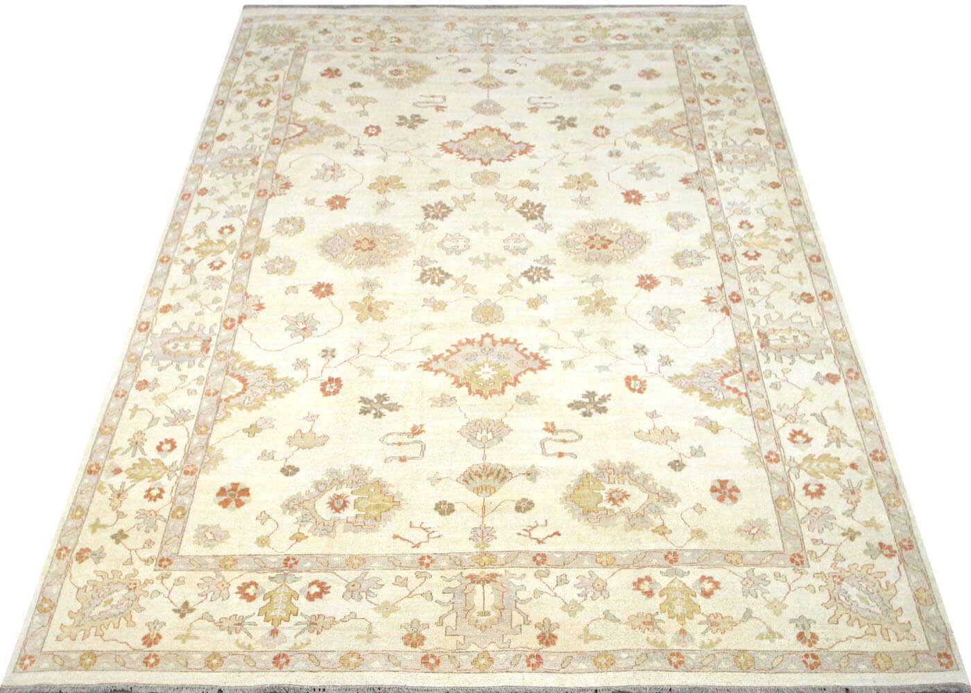 Vintage Turkish Oushak Rug - 12' x 17'7" - 074624