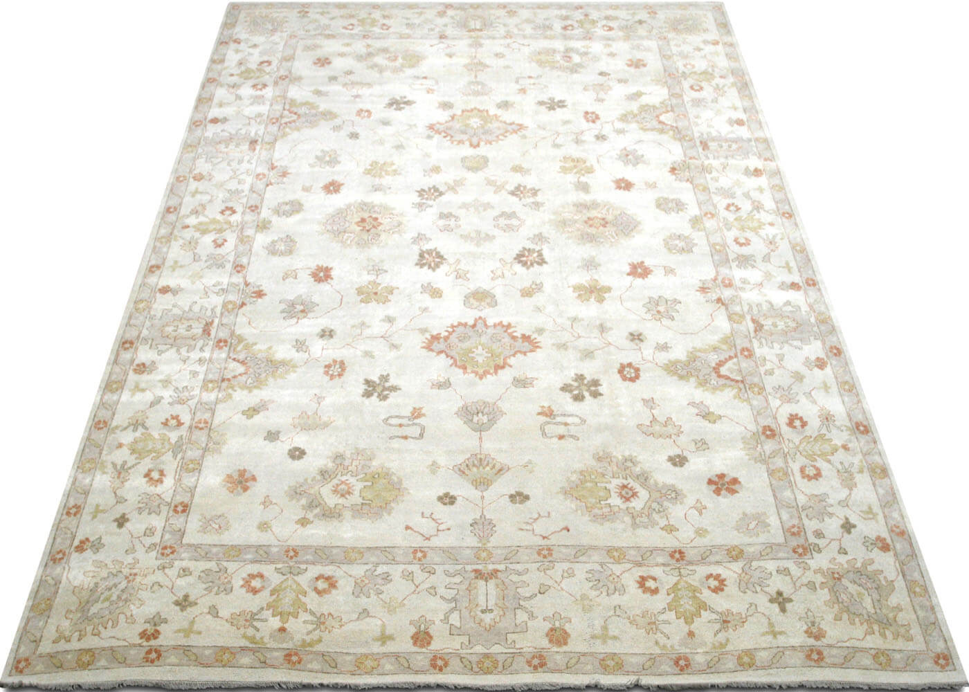 Vintage Turkish Oushak Rug - 12' x 17'7" - 074624