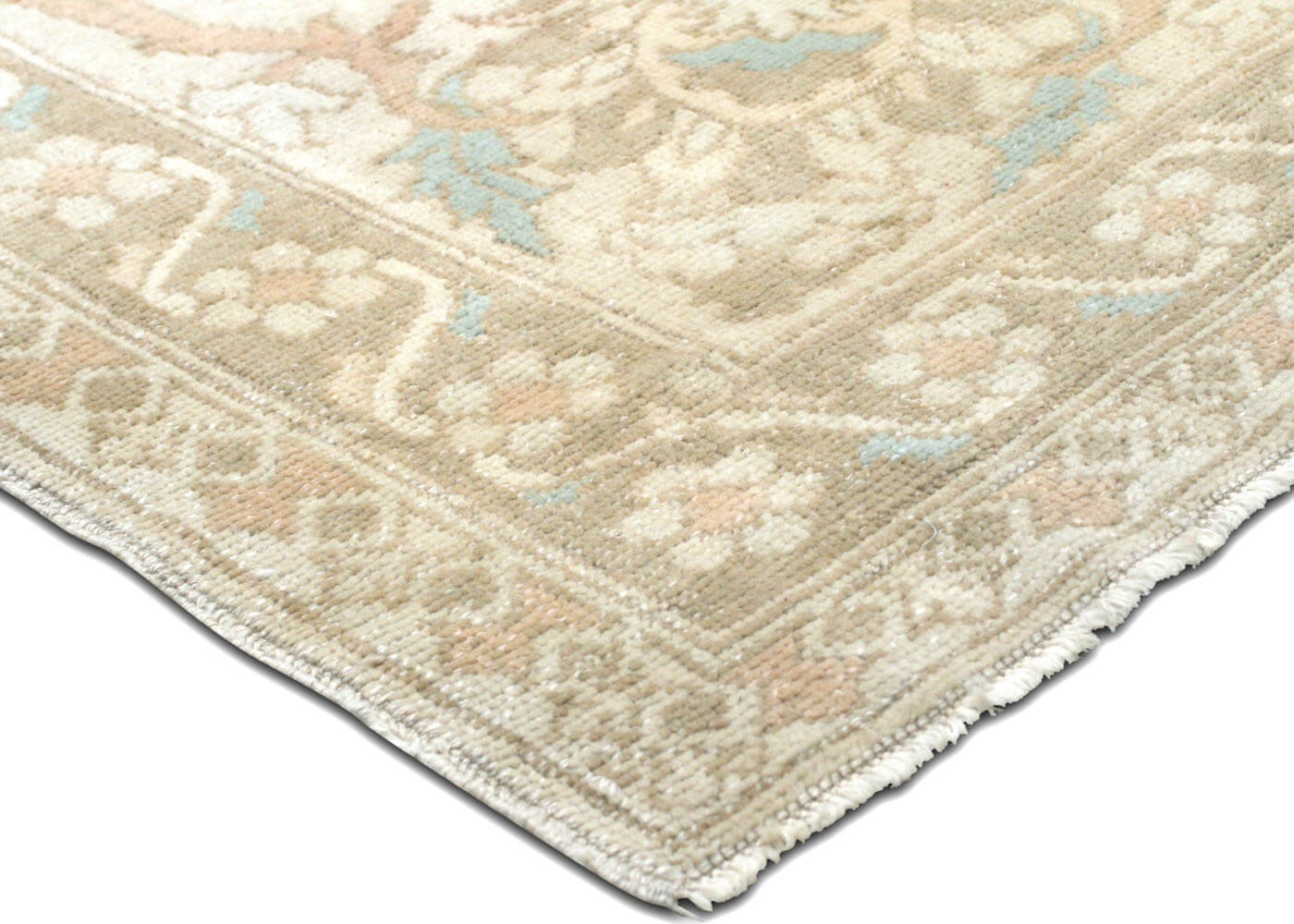 Vintage Turkish Oushak Rug - 10'2" x 15' - 074665