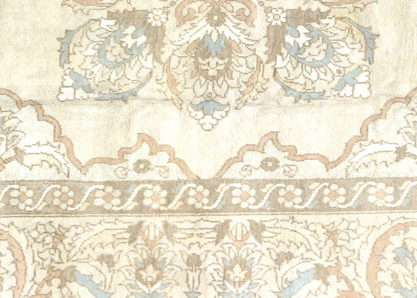 Vintage Turkish Oushak Rug - 10'2" x 15' - 074665