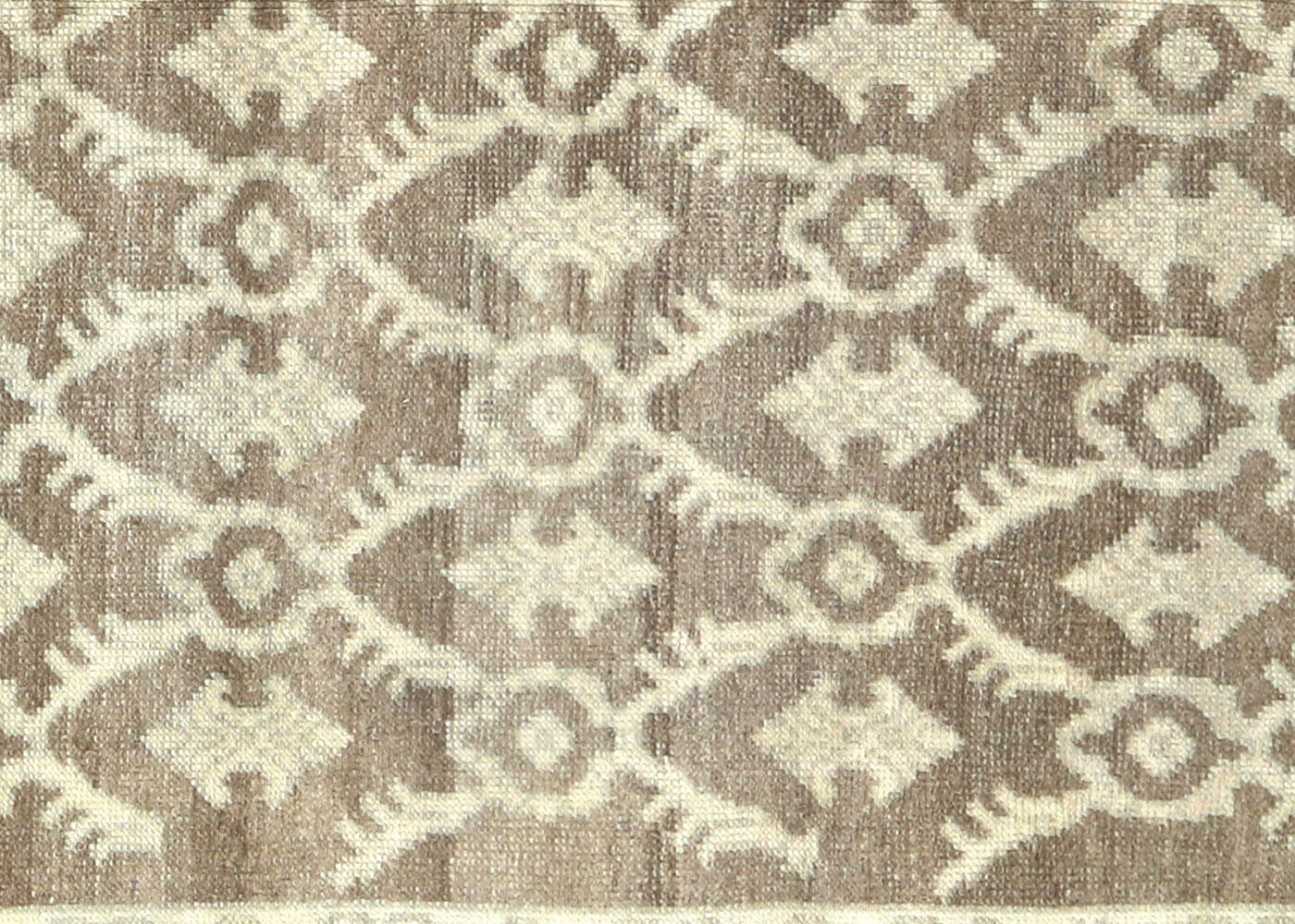 Vintage Turkish Oushak Rug - 4'6" x 10'6" - 074673