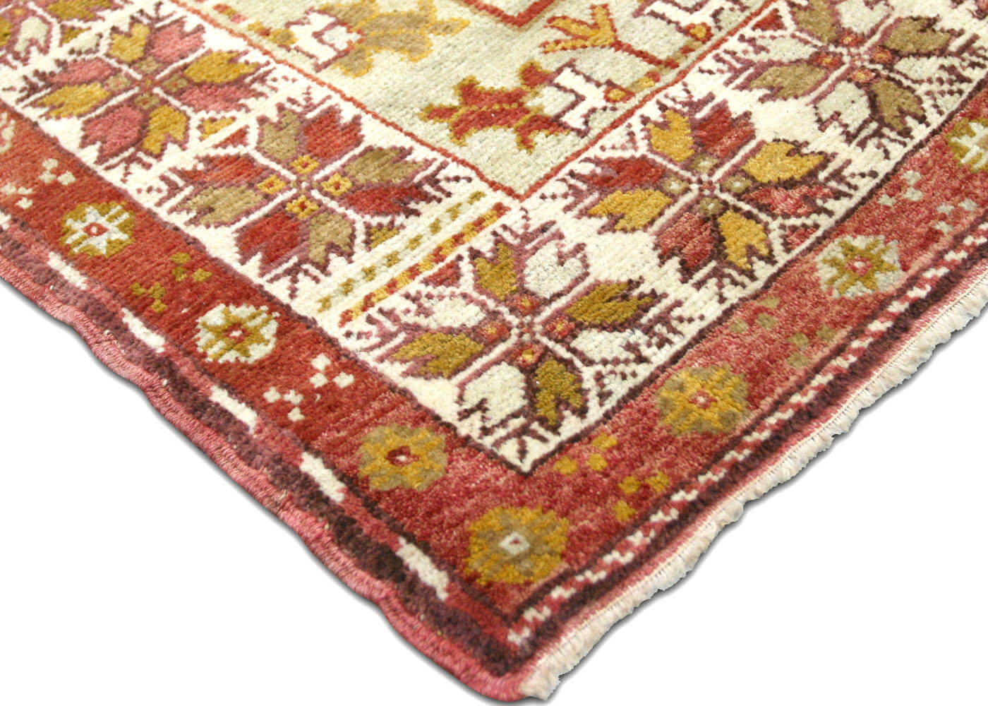 Vintage Turkish Oushak Rug - 5'7" x 9'4" - 074698