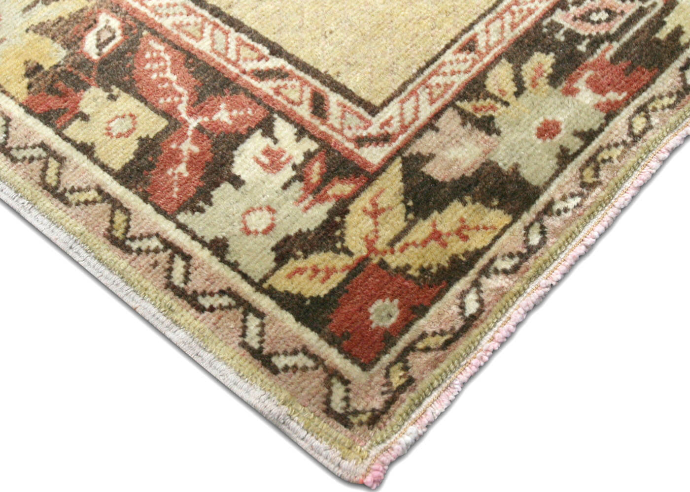 Vintage Turkish Oushak Rug - 3'1" x 5'9" - 074825