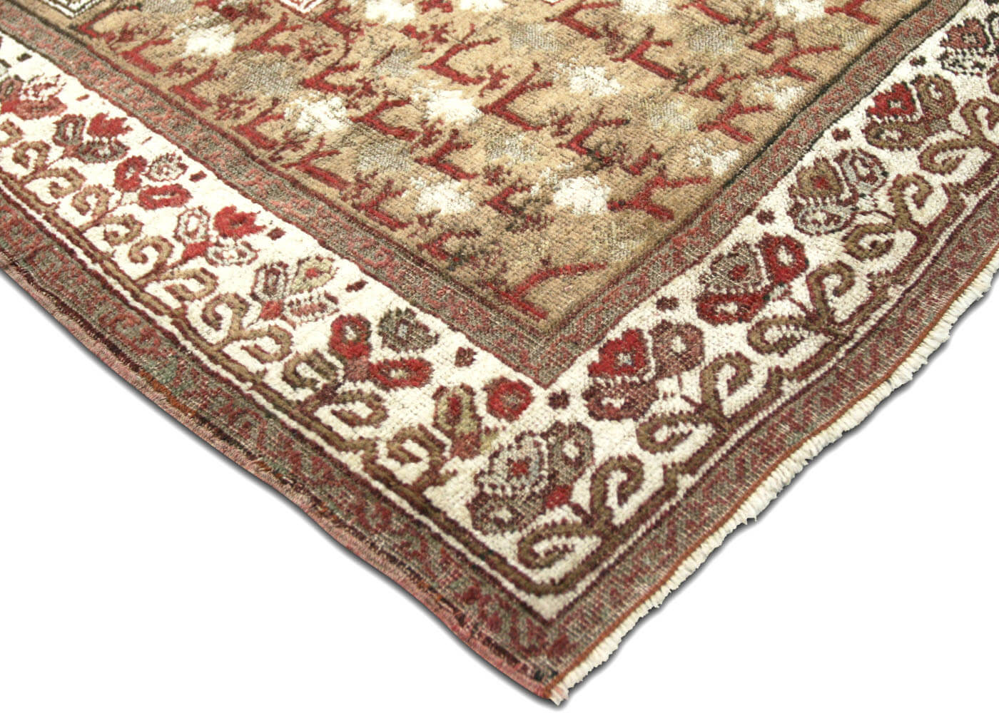 Vintage Turkish Oushak Rug - 4'6" x 6'10" - 075013