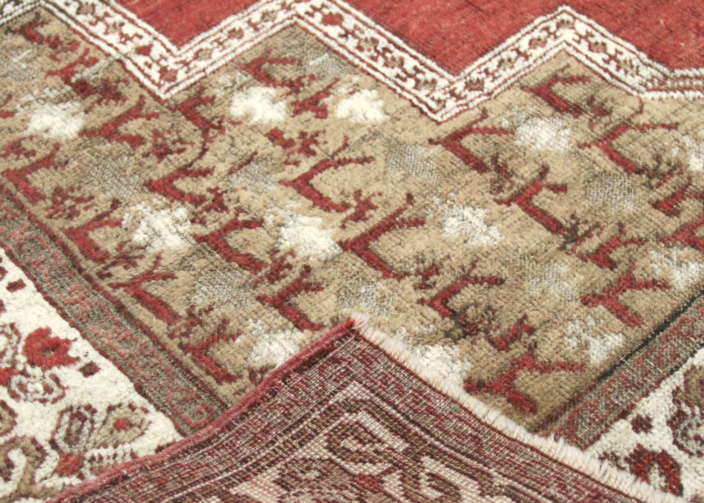 Vintage Turkish Oushak Rug - 4'6" x 6'10" - 075013