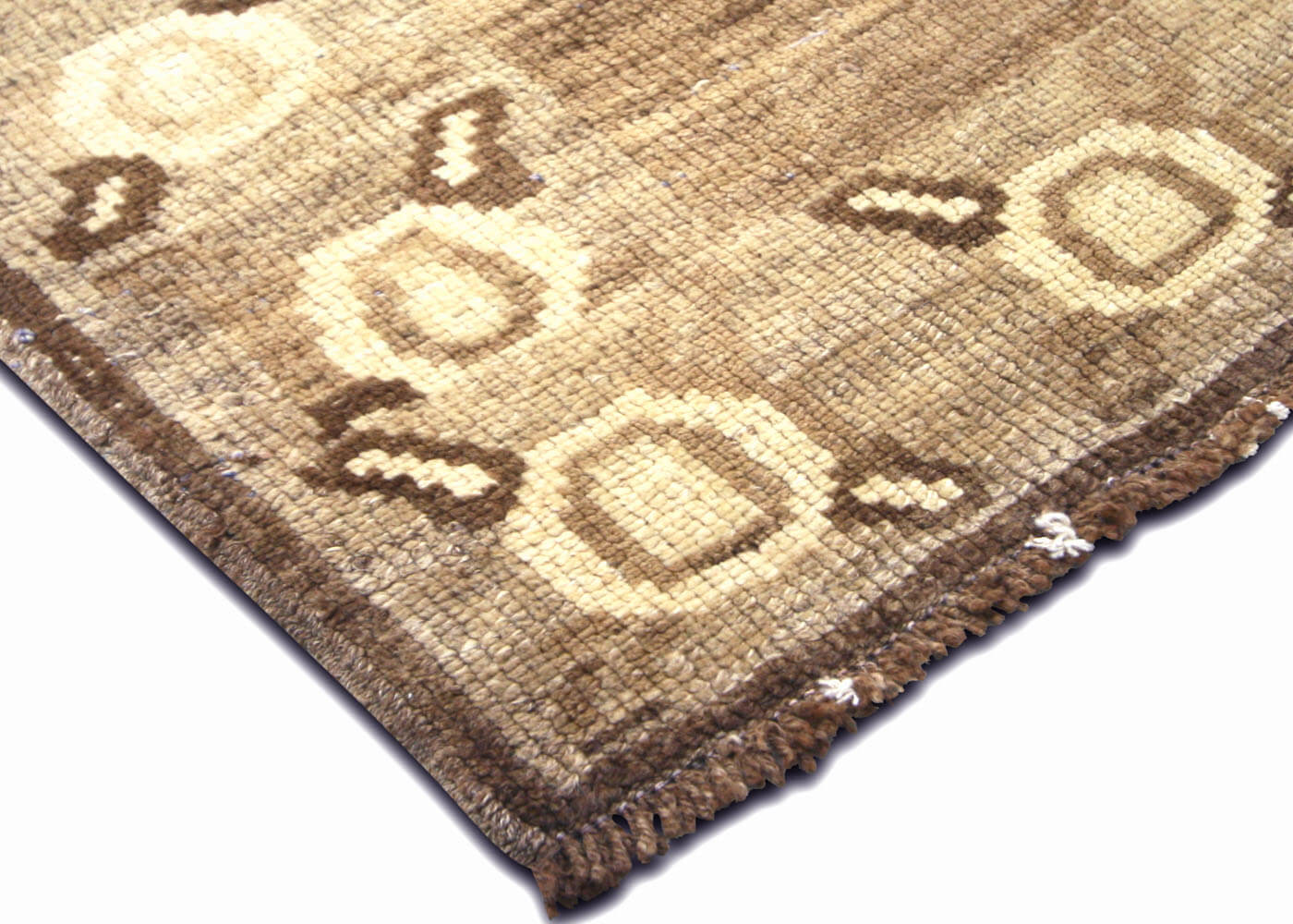 Vintage Turkish Oushak Rug - 6'10" x 9'6" - 075053