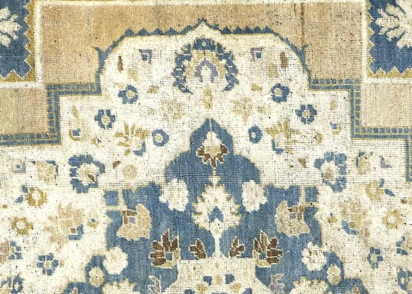 Vintage Turkish Oushak Rug - 7'1" x 12'5" - 075396