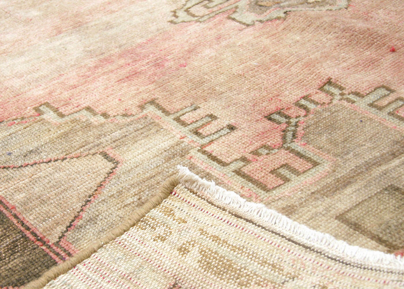 Vintage Turkish Oushak Rug - 6'1" x 15'7" - 075463