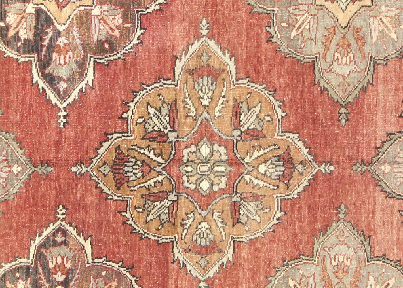 Vintage Turkish Oushak Rug - 5'1" x 13'8" - 088146