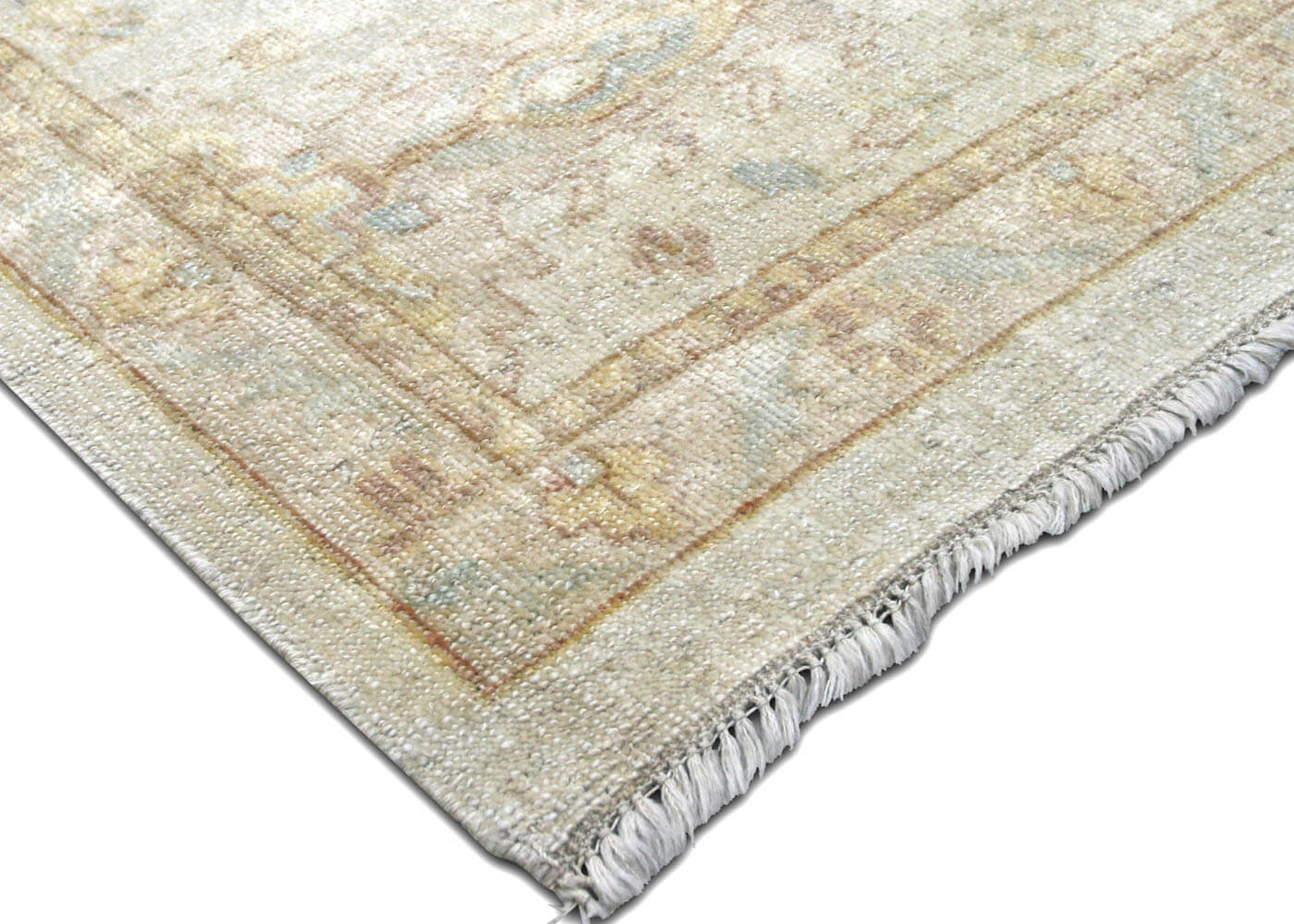 Vintage Turkish Oushak Rug - 12'2" x 19'10" - 088200