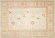 Vintage Turkish Oushak Rug in Ecru,Grey tones and an All Over pattern. Measuring 10 feet 3 inches x 14 feet 7 inches – SKU 088322