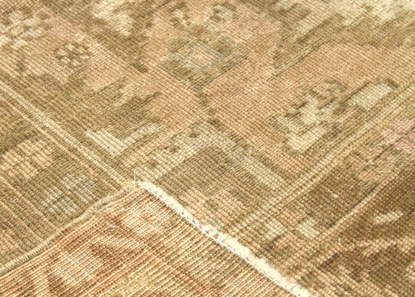 Vintage Turkish Oushak Rug - 7'5" x 10'10" - 088462