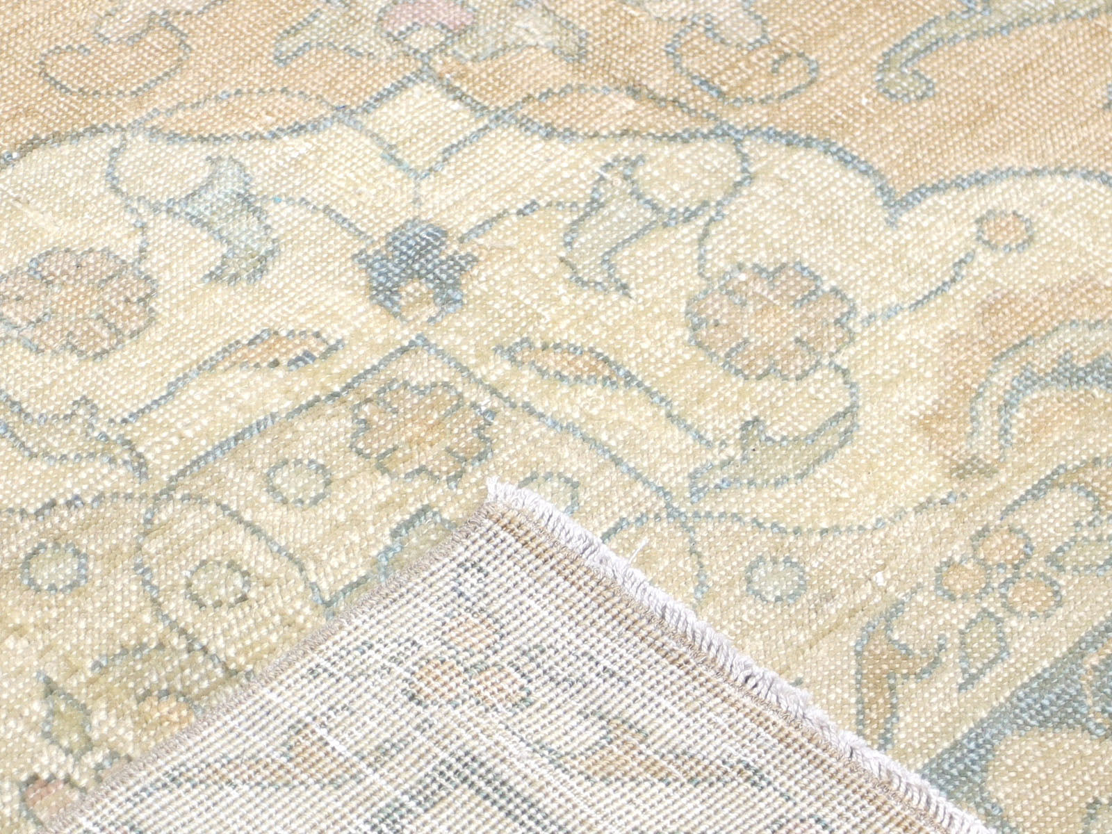 Vintage Turkish Oushak Rug - 6'2" x 8'