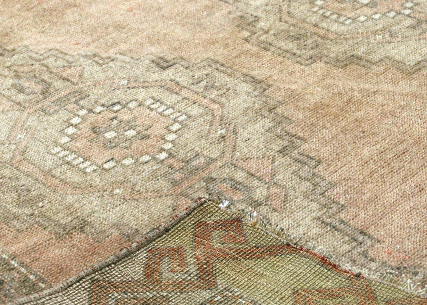 Vintage Turkish Oushak Runner - 3'7" x 9'8" - 088554