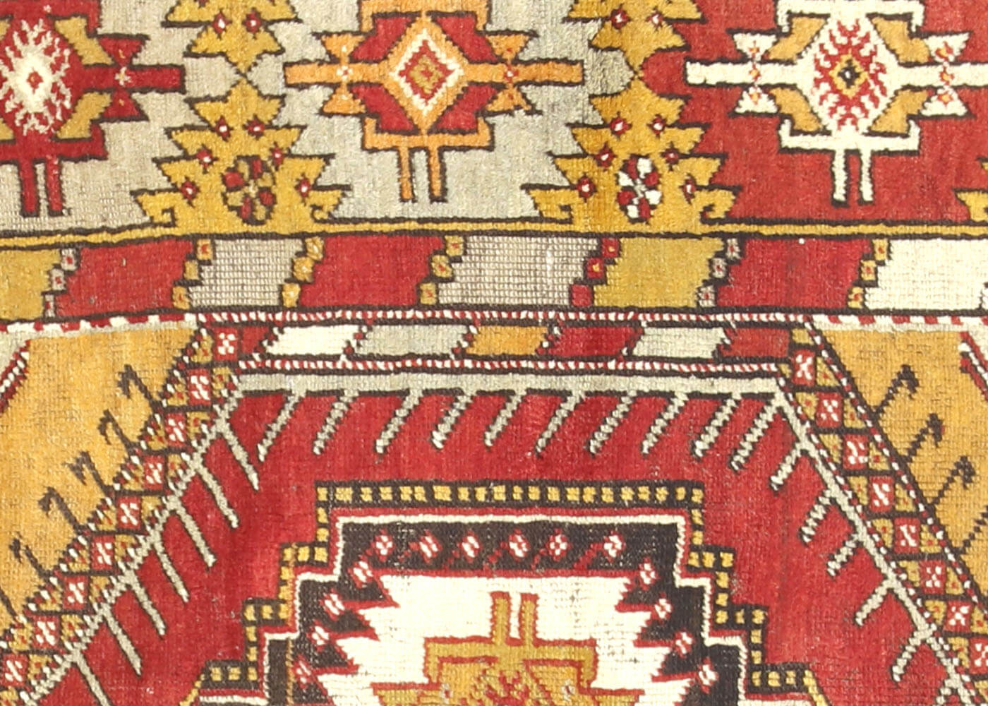 Vintage Turkish Oushak Rug - 4' x 6' - 088590